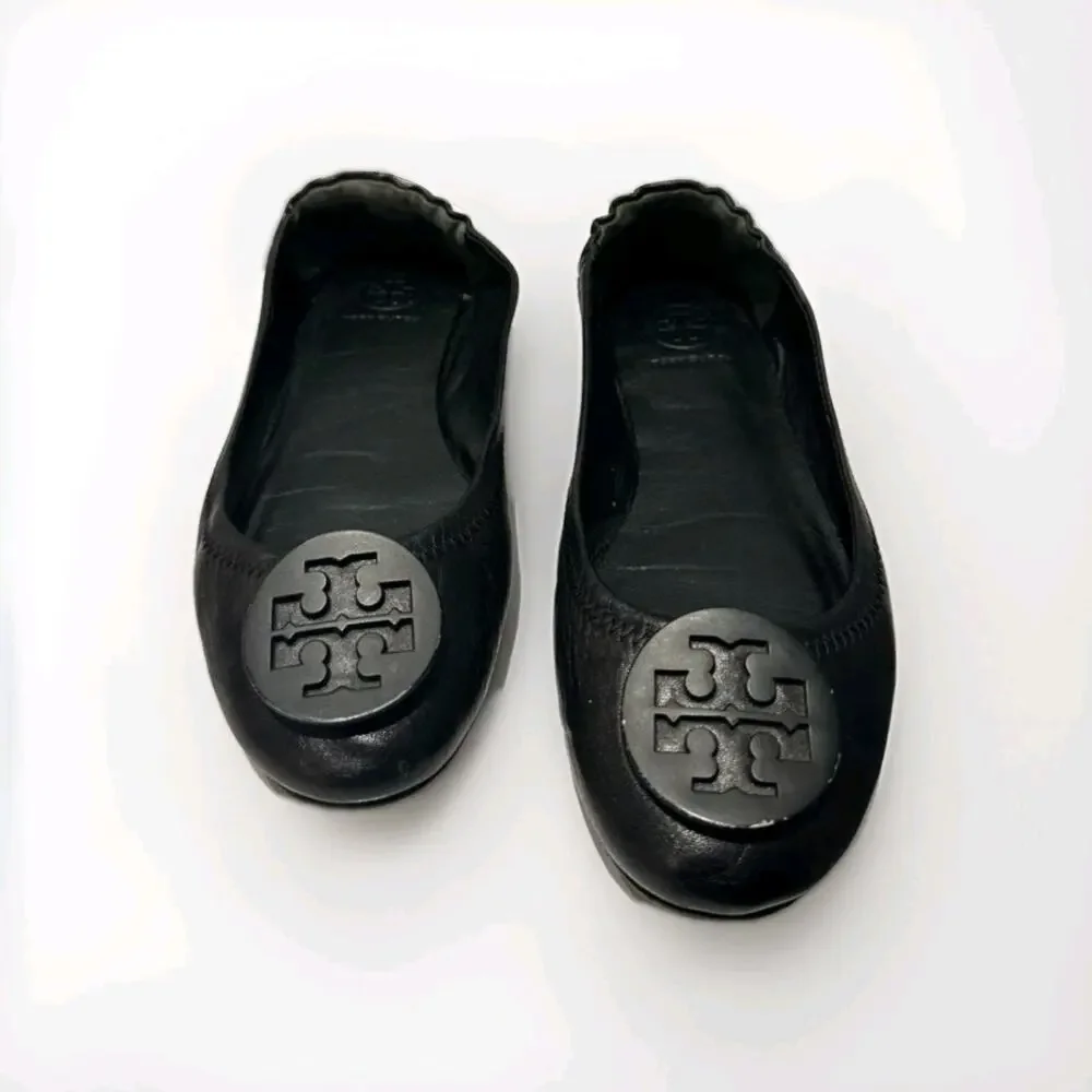Tory Burch Minnie Travel Ballet Flats Sz 7